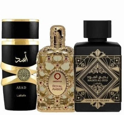 COMBO X 3 PERFUMERIA ÁRABE