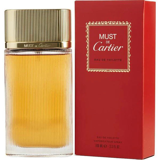 PERFUME ORIGINAL MUST CARTIER - EAU DE TOILETTE - 100ML - MUJER