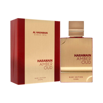 Perfume Amber Oud Ruby Edition Al Haramain Eau De Parfum - Unisex - Original