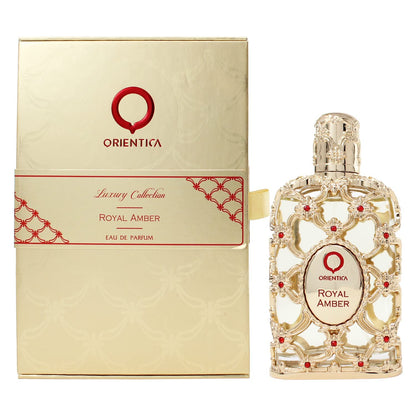 PERFUME ORIENTICA ROYAL AMBER LUXURY COLLECTION EAU DE PARFUM - 80ML - UNISEX