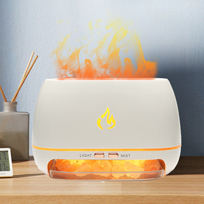 Difusor Vaporizador De Aroma con piedras de sal del himalaya -